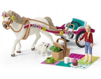 Schleich 42467 Kočiar pre konskú šou - Poškodený obal