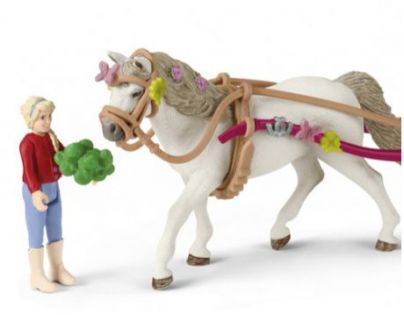 Schleich 42467 Kočiar pre konskú šou - Poškodený obal