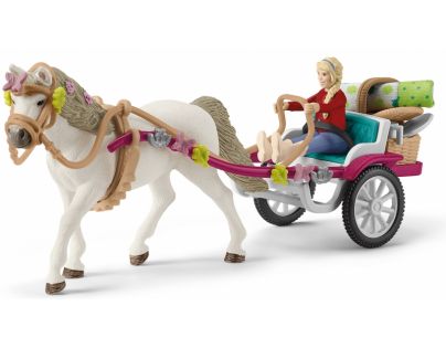 Schleich 42467 Kočiar pre konskú šou - Poškodený obal