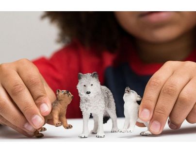 Schleich Vlčia matka s mláďatami