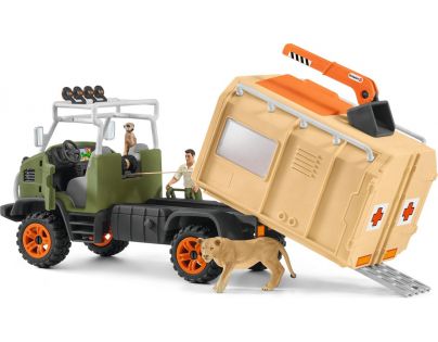 Schleich Veľký záchranný voz pre zvieratá