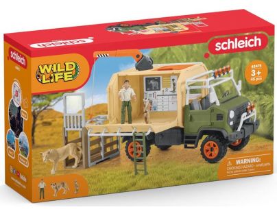 Schleich Veľký záchranný voz pre zvieratá