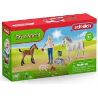 Schleich Návšteva lekára u kobyly a žriebäťa - Poškodený obal 6