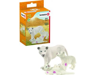Schleich 42505 Sada ľavicou s mláďatami