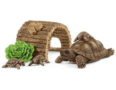 Schleich 42506 Korytnačia rodinka s domčekom