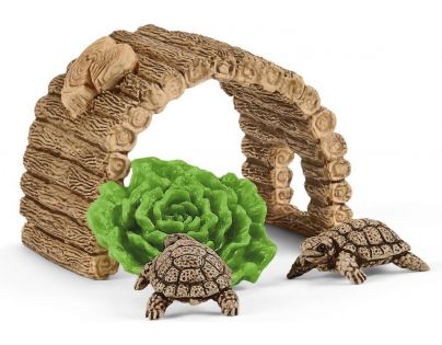 Schleich 42506 Korytnačia rodinka s domčekom