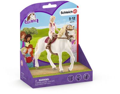 Schleich 42515 Blondína Sofia a kôň Blossom