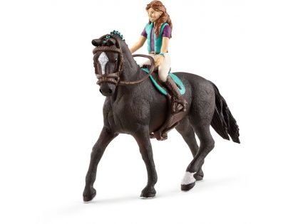 Schleich 42516 Hnedovláska Lisa a kôň Storm