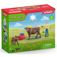 Schleich 42529 Umývacia stanica pre kravy 2
