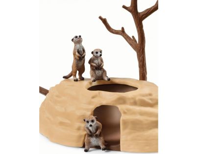 Schleich Surikaty a ich hravé preliezanie