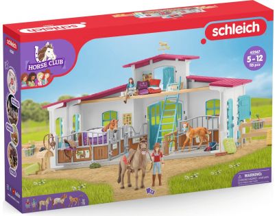 Schleich Stajňa s príslušenstvom pri jazere new