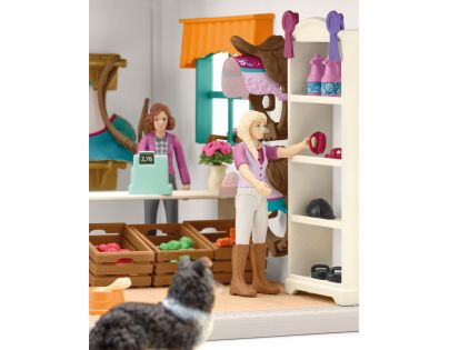 Schleich 42568 Obchod pre kone - Poškodený obal