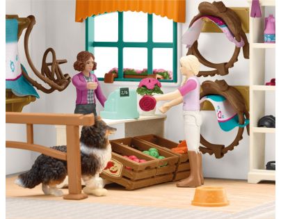 Schleich 42568 Obchod pre kone - Poškodený obal