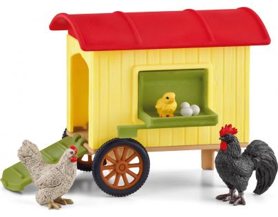 Schleich Pojazdný kurník
