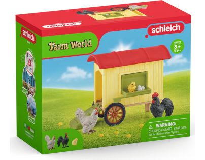Schleich Pojazdný kurník