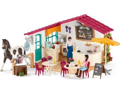 Schleich Nová Kaviareň pre jazdcov