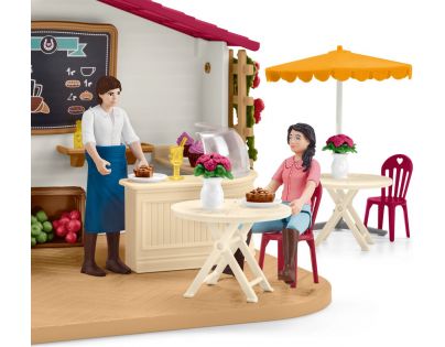 Schleich Nová Kaviareň pre jazdcov