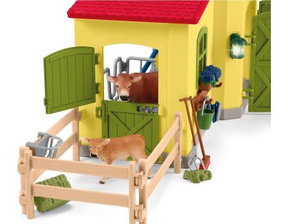 Schleich Veľká farma so zvieratkami a príslušenstvom - Poškodený obal