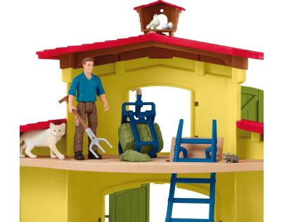 Schleich Veľká farma so zvieratkami a príslušenstvom - Poškodený obal