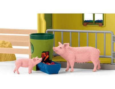 Schleich Veľká farma so zvieratkami a príslušenstvom - Poškodený obal