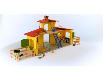 Schleich Veľká farma so zvieratkami a príslušenstvom - Poškodený obal