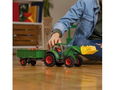 Schleich Traktor s prívesom