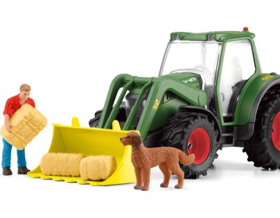 Schleich Traktor s prívesom