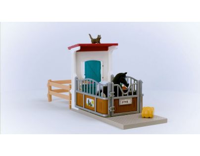 Schleich Box pre kone s kobylou a žriebäťom