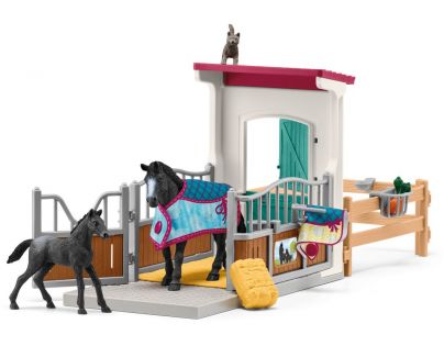 Schleich Box pre kone s kobylou a žriebäťom
