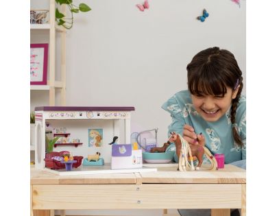 Schleich Sofiin salón krásy pre domácich miláčikov