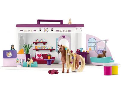 Schleich Sofiin salón krásy pre domácich miláčikov