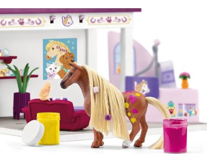 Schleich Sofiin salón krásy pre domácich miláčikov
