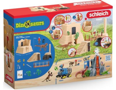 Schleich Dobytie dinosaurieho chrámu