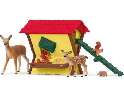 Schleich Kŕmenie lesných zvierat