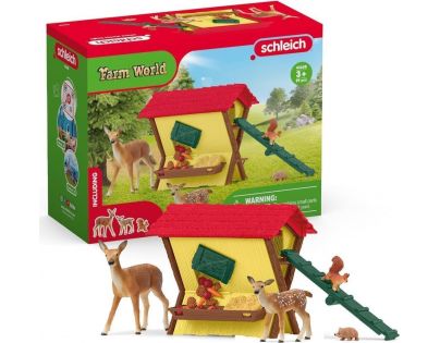 Schleich Kŕmenie lesných zvierat