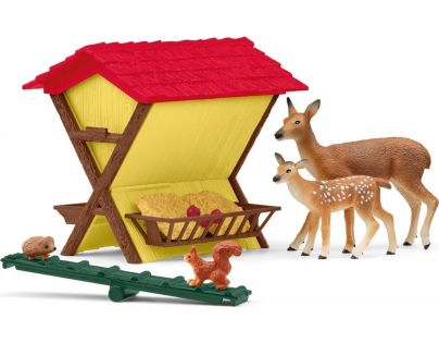 Schleich Kŕmenie lesných zvierat