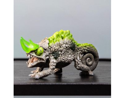 Schleich Aréna BattleCave kamenného chameleóna