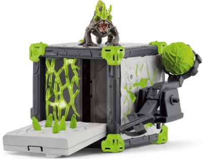 Schleich Aréna BattleCave kamenného chameleóna