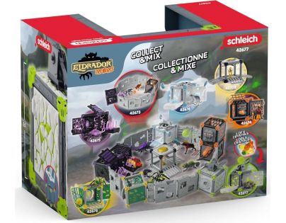 Schleich Aréna BattleCave kamenného chameleóna