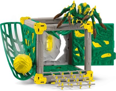Schleich Aréna BattleCave Tarantula z džungle - Poškodený obal