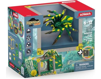 Schleich Aréna BattleCave Tarantula z džungle - Poškodený obal