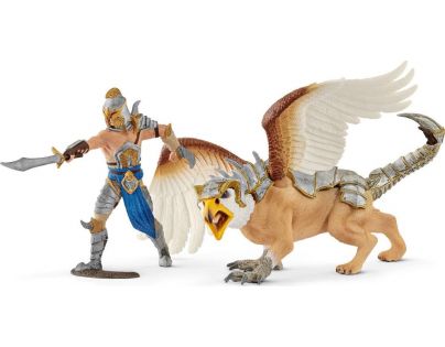 Schleich 70129 Bojovník s Griffinem