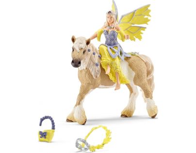Schleich 70503 Víla Sera ve slavnostním oděvu na koni