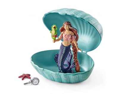 Schleich 70563 morská panna s morským koníkom v mušli