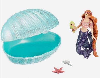 Schleich 70563 morská panna s morským koníkom v mušli