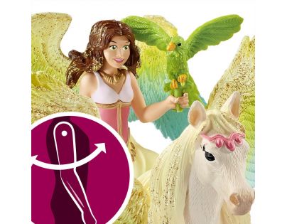 Schleich 70566 Surah s trblietavým Pegasom
