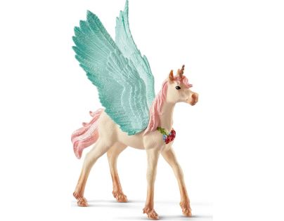 Schleich 70575 nazdobený žriebä Pegasa jednorožca