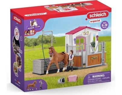 Schleich Umývacia stanica pre kone sa stajní