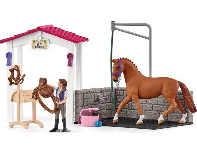 Schleich Umývacia stanica pre kone sa stajní