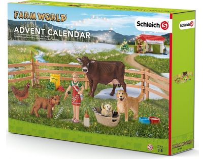 Schleich Adventní kalendář 2016 Domácí zvířata